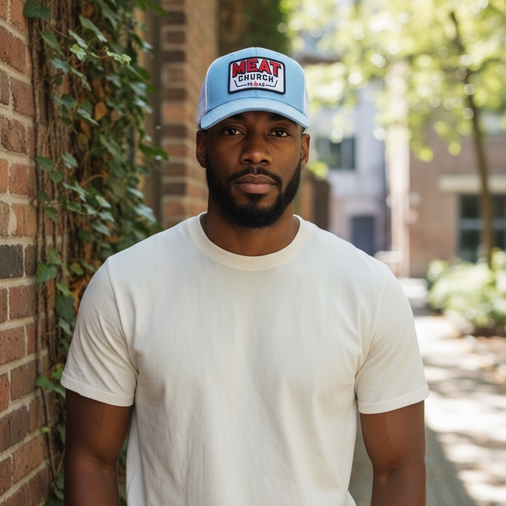 Meat Church BBQ SnapBack Trucker Hat